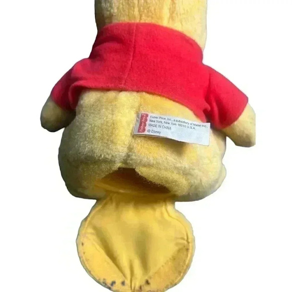 Winnie The Pooh Chat Pal Disney Talking Interactive Animated Plush Mattel 2000 - Picture 3 of 8